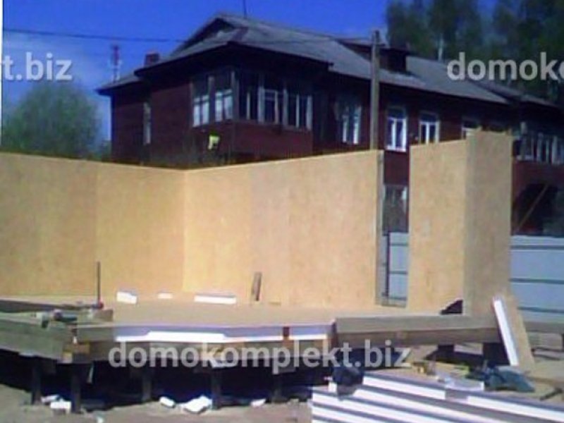 Строительство дома по проекту Каскад